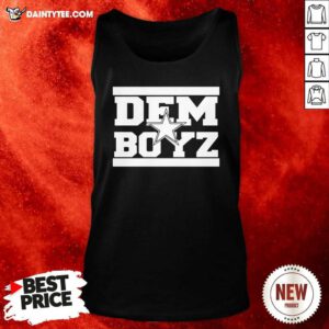 Dem Boyz Boys Dallas Texas Star Fan Pride Tank Top- Design By Daintytee.com