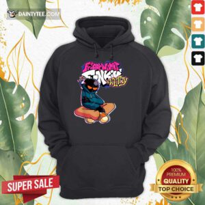Nice Friday Night Funkin Battle With Whitty Amused Hoodie