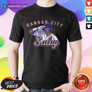 Nice Kansas City Salvy Over The Moon Shirt