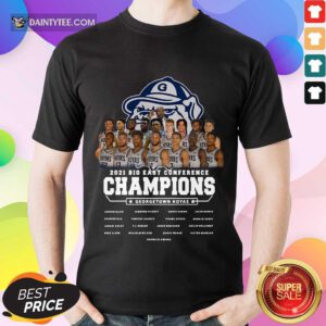 Official 2021 Big East Conference Champions Shirt