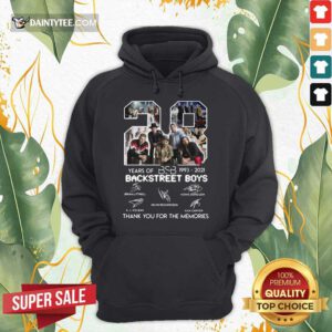 Official 28 Years Of BSB 1993 2021 Backstreet Boys Hoodie