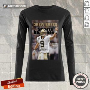 Official 9 Drew Brees New Orleans Saints Long-sleeved