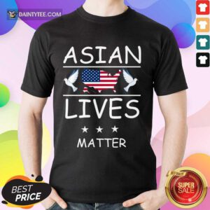 Official Asian Lives Matter American Flag Shirt