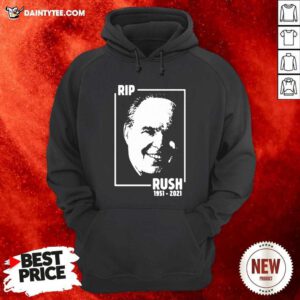 Rip Rush Limbaugh 1951 2021 Hoodie- Design By Daintytee.com