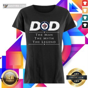 Perfect Dad The Man The Myth The Legend Ladies Tee