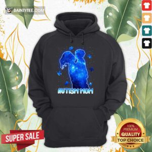 Premium Autism Mom Lovely Blue Hoodie