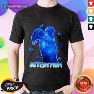 Premium Autism Mom Lovely Blue Shirt