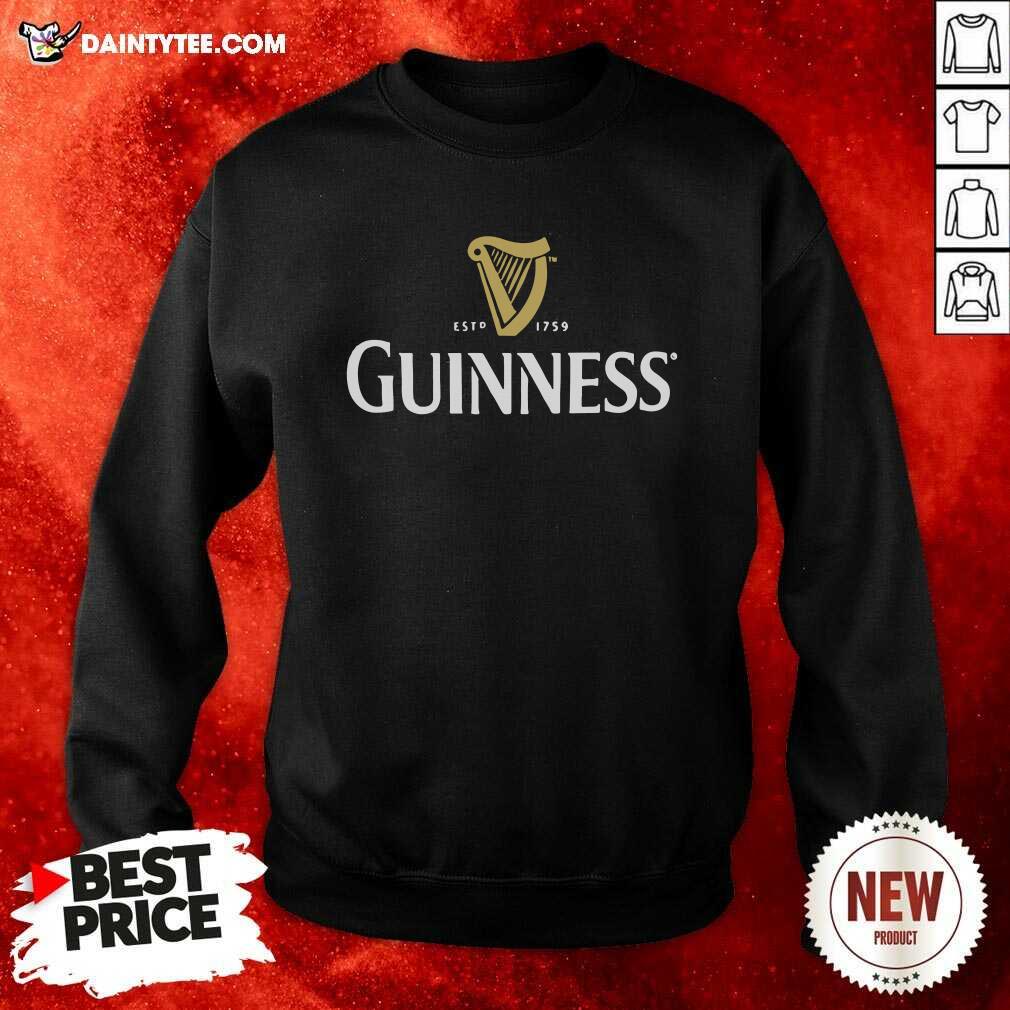 Guinness 2021 Sweatshirt Guinness 2021 Sweatshirt- Design By Daintytee.com
