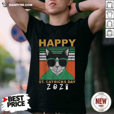 Happy St Catricks Day 2021 Patricks Day Vintage Shirt- Design By Daintytee.com