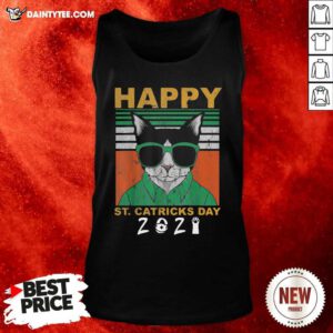 Happy St Catricks Day 2021 Patricks Day Vintage Tank Top- Design By Daintytee.com