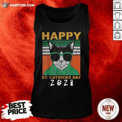 Happy St Catricks Day 2021 Patricks Day Vintage Tank Top- Design By Daintytee.com