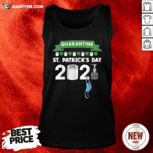 Quarantine St Patrick’s Day 2021 Tank Top- Design By Daintytee.com