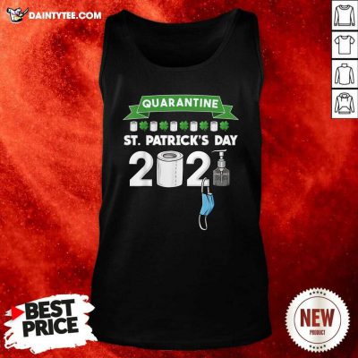 Quarantine St Patrick’s Day 2021 Tank Top- Design By Daintytee.com