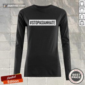 Premium Stop Asian Hate Positive Long-sleeved