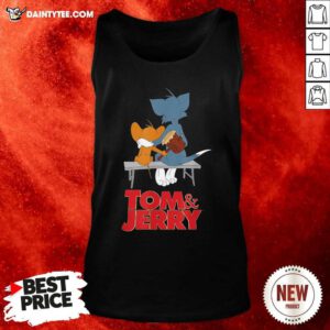 Tom & Jerry Movie Parkbench Tank Top- Design By Daintytee.com