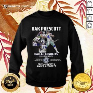 Top Dak Prescott 4 Dallas Cowboys 2016 A Cowboys Sweater