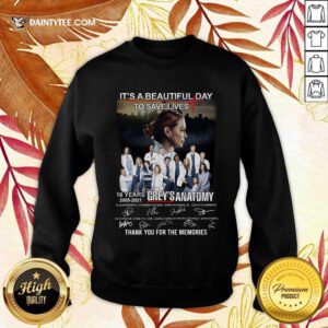 Top Greys Anatomy Its A Beautiful Day To Save Lives 16 Sweater