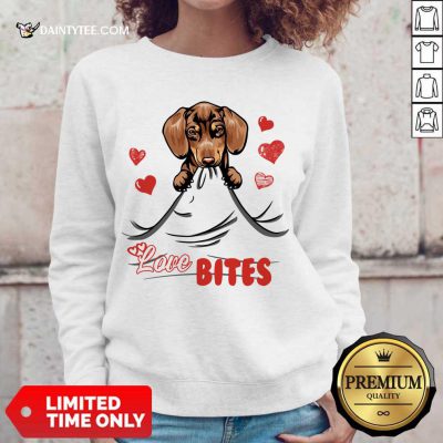 Awesome Dachshund Love Bites 2021 Sweater