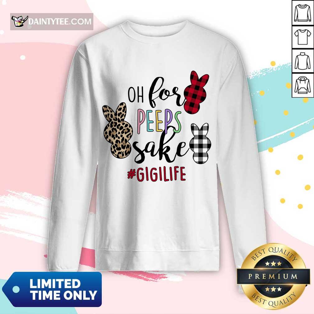 Funny Rabbit Oh For The Sake Of Gigi Life Long-Sleeved Funny Rabbit Oh For The Sake Of Gigi Life Long-Sleeved