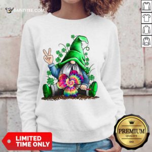 Happy St Patrick’s Day Hippie Gnome Sweater