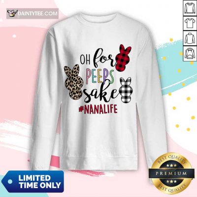 Hot Rabbit Oh For The Sake Of Nana Life Long-sleeved