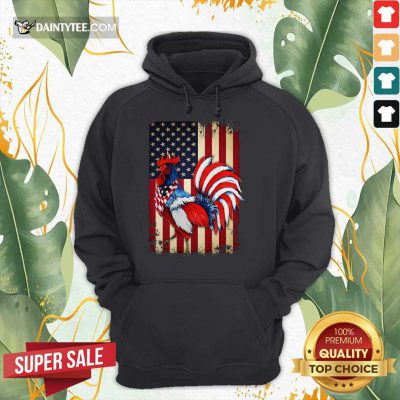 Original Chicken Flag American Hoodie