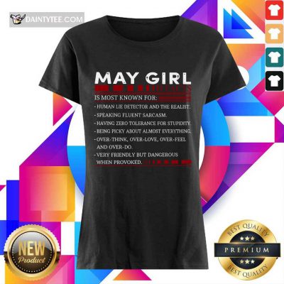 Original May Girl Facts Ladies Tee