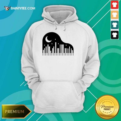 Original Piano And Night City Hoodie