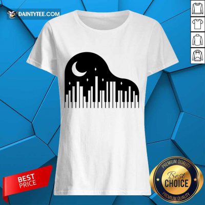 Original Piano And Night City Ladies Tee