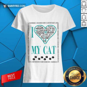 Premium I Love My Cat Ladies Tee