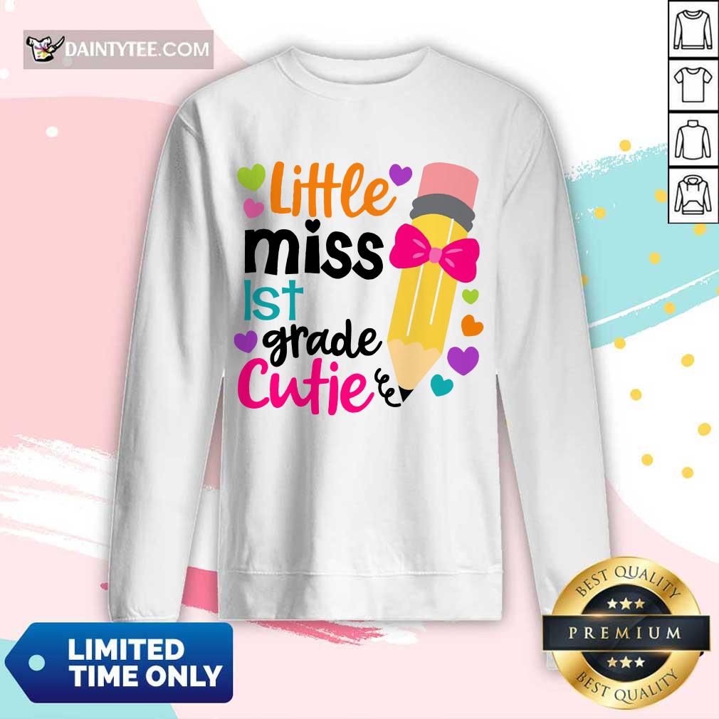Premium Little Miss 1st Grade Cutie Long-sleeved Premium Little Miss 1st Grade Cutie Long-sleeved