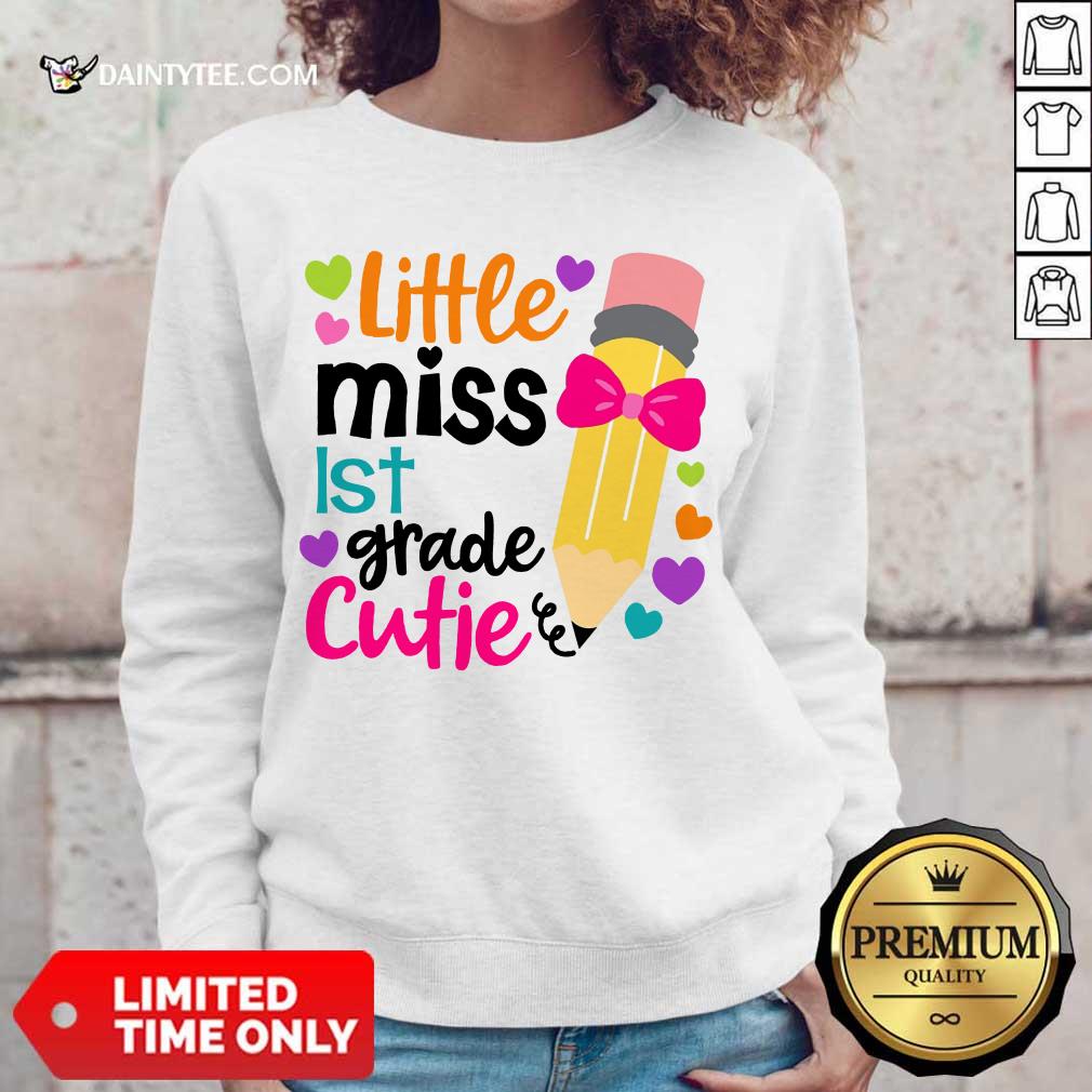 Premium Little Miss 1st Grade Cutie Sweater Premium Little Miss 1st Grade Cutie Sweater