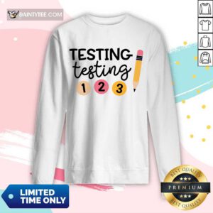 Premium Testing 1 2 3 Long-sleeved