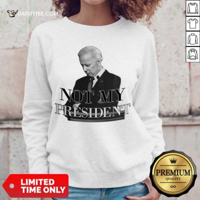 Pretty Biden Not My President Sweater