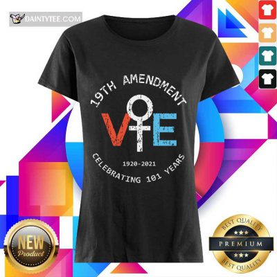 19th Amendment Vote 1920-2020 Ladies Tee
