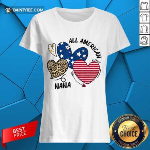 All American Nana Ladies Tee