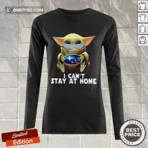Baby Yoda I Can’t Stay At Home Long-sleeved