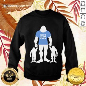 Best Dad Ever Bigfoot Sweater