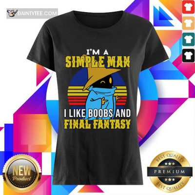Black Mage I’m A Simple Man Ladies Tee