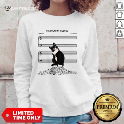Cats And Music The Sound Of Silence Sweater