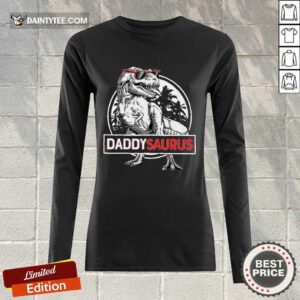Daddy Saurus Father's Day Long-sleeved
