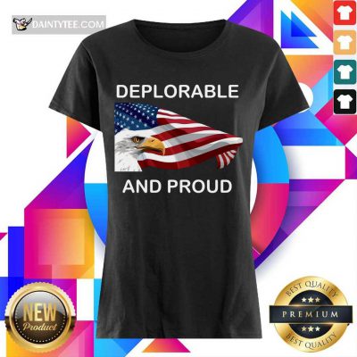 Deplorable And Proud Ladies Tee