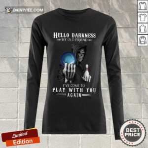 Devil Bowling Hello Darkness My Old Friend Long-sleeved