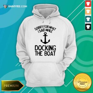 Docking The Boat Anchor Hoodie