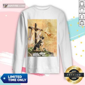 German Shepherd God Hand Long-sleeved