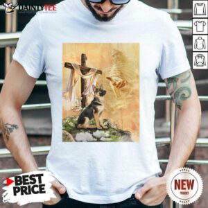 German Shepherd God Hand Shirt