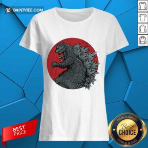 Godzilla Blood Moon Ladies Tee