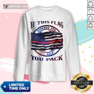 If This Flag I'll Help You Pack Long-sleeved
