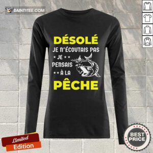Je Pensais À La Pêche Long-sleeved