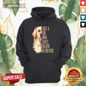 Just A Girl Who Loves Golden Retriever Hoodie